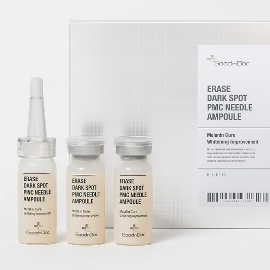 Erase Dark Spot PMC Needle Ampoule [10ml × 3pcs] | Brightening & Spot Care Serum